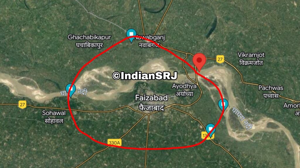 Ayodhya Ring Road Map