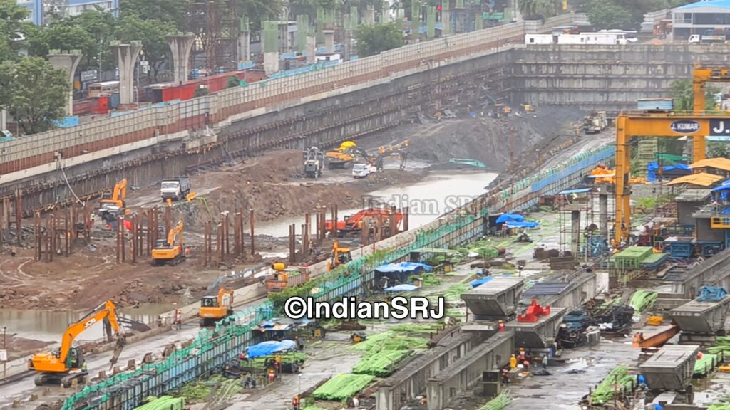 Mumbai Ahmedabad Bullet Train Project Construction update