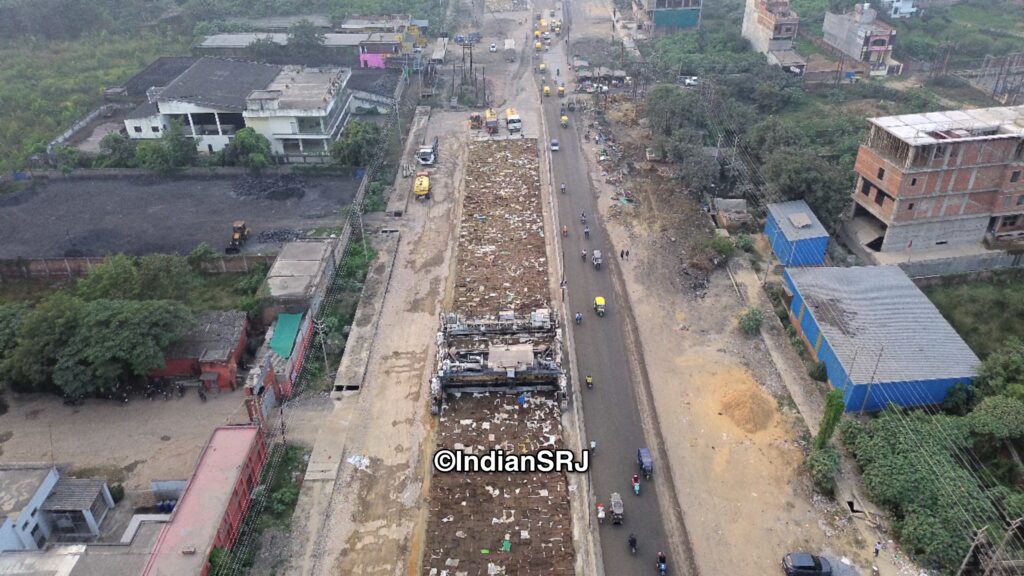 Mughalsarai Padav Six Lane Road Connecting Varanasi