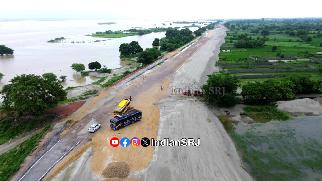 Dashrath Path Ayodhya Fourlane Road
