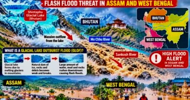 Bhutan Glacier Lake Burst Triggers Flash Flood Threat in Assam and West Bengal; Thousands Evacuated
